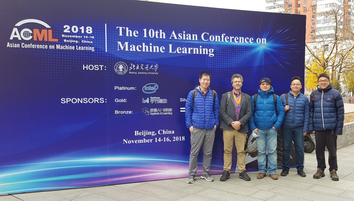 Monash (past and present) at ACML 2018